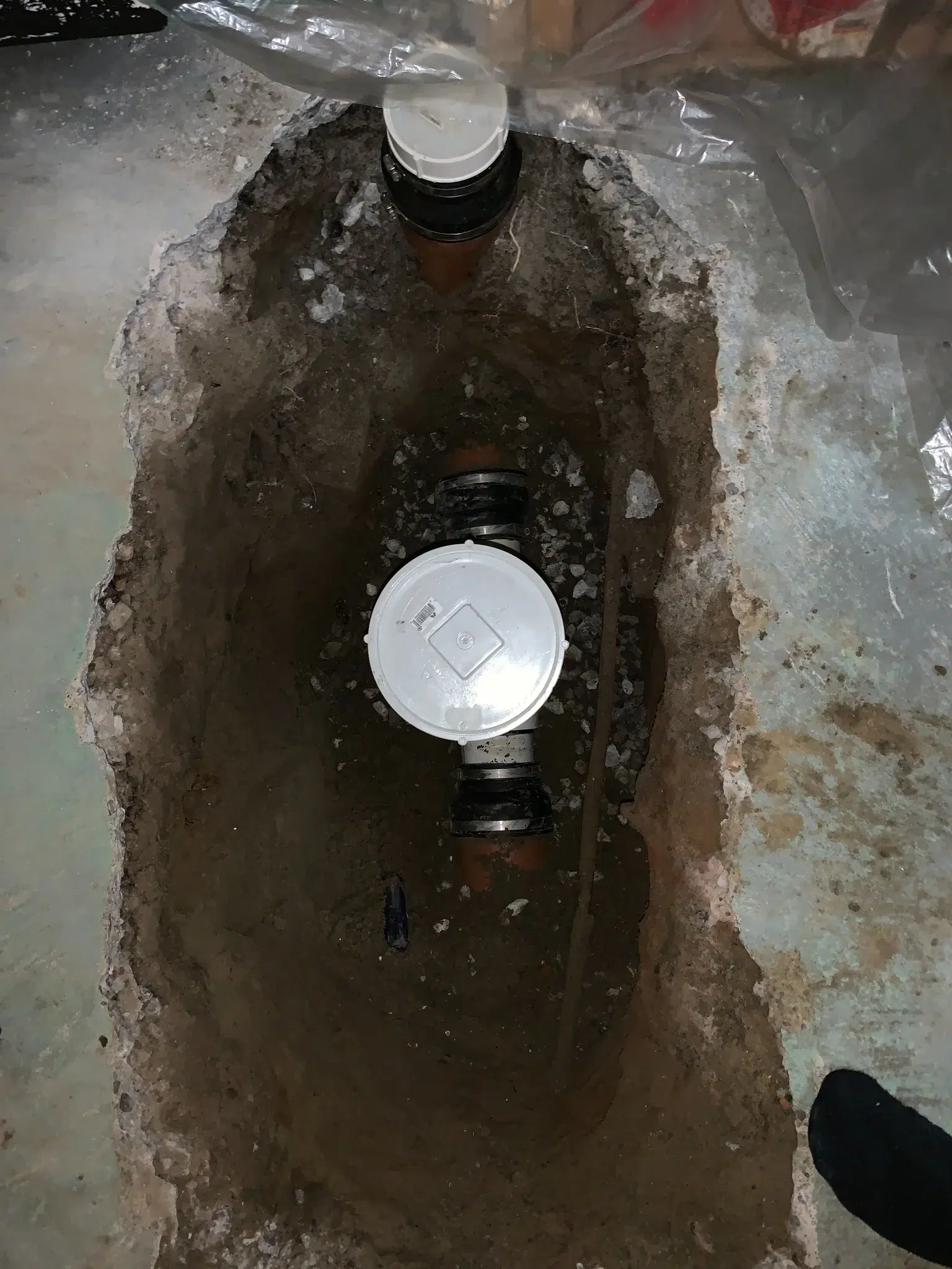 Interior Backwater Valve Retrofit